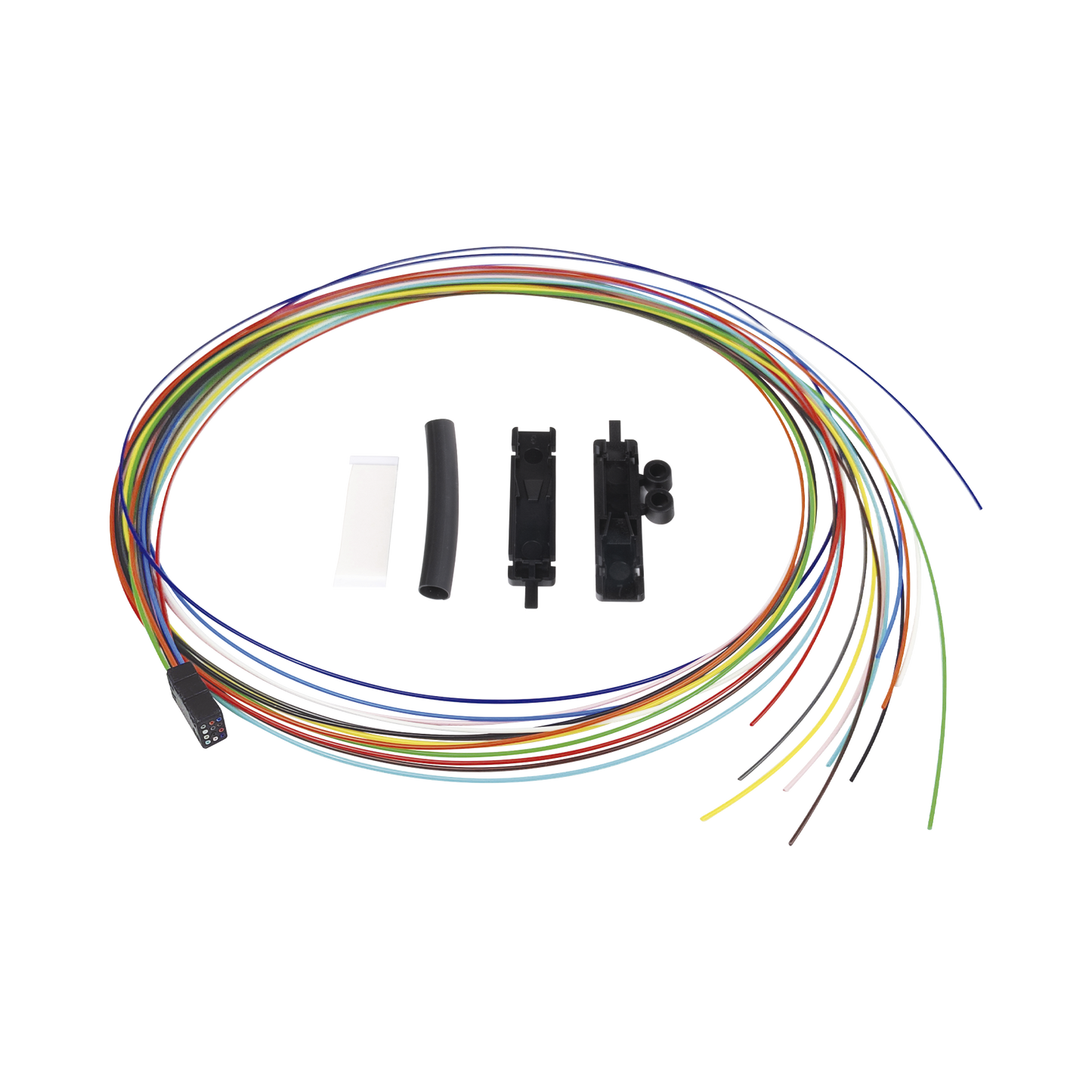FO12CB Kit Fan-Out de 12 Fibras, Para Convertir de 250 a 900 Micras, 1 Metro