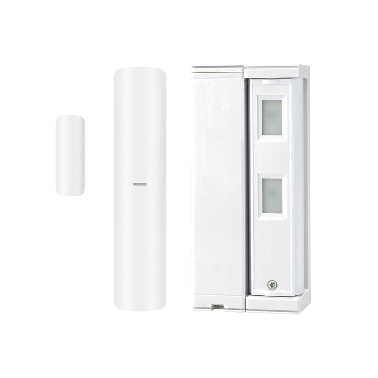 FTN-R-W-HKV - Sensor de Movimiento / Tipo Cortina / Ajuste de detección 2m o 5m / 100% Exterior / Inalámbrico / Incluye transmisor DS-PDMC-EG2-WB(B) para paneles AXPRO/ Proteja fachadas, puertas, ventanas, balcones y mas!