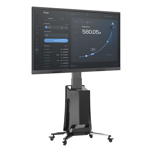 G85NB MONTAJE  DE PISO MOVIL PARA PANTALLAS 55-80IN  AJUSTABLE MOTORIZADO