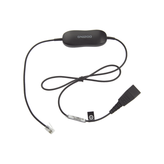 GN-1200-S Jabra GN1200 cable con conexión QD y RJ-9 (88001-99)