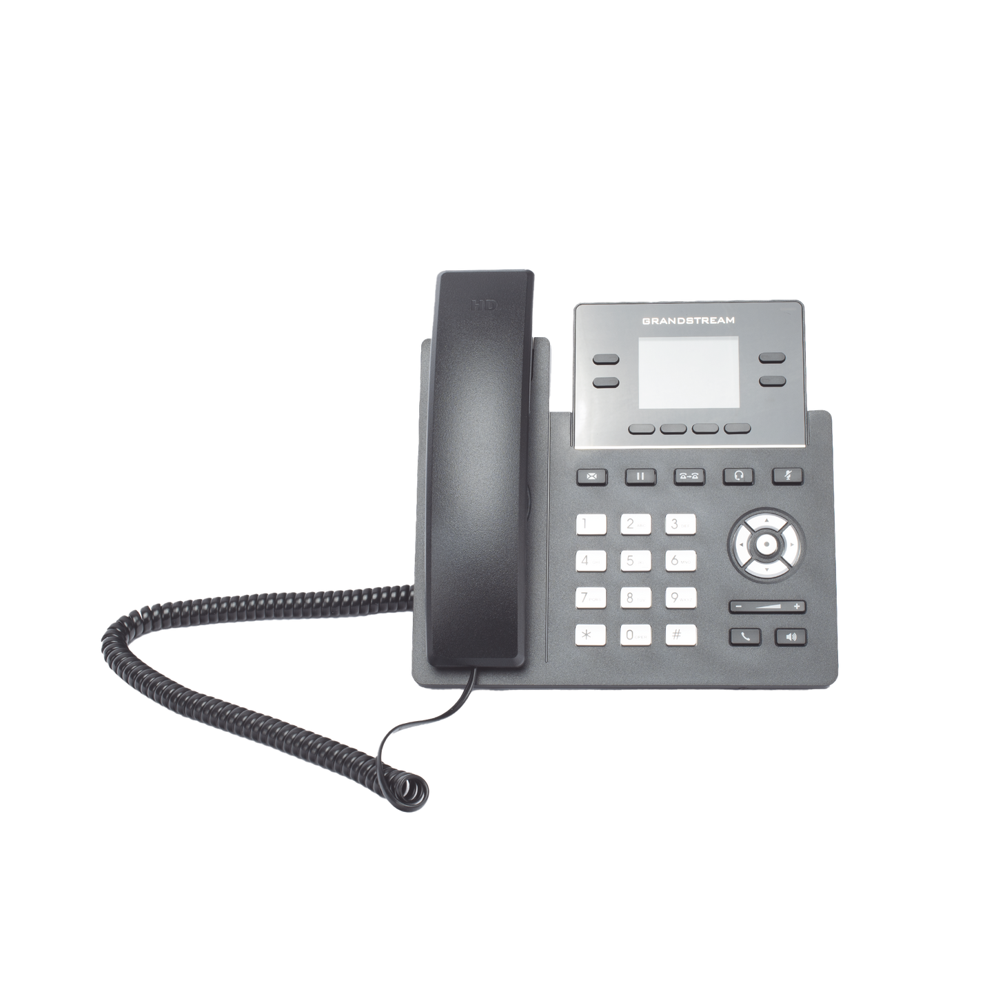 GRP2612G - Teléfono IP Grado Operador, 4 líneas SIP con 2 cuentas, puertos Gigabit PoE, pantalla a color 2.4", codec Opus, IPV4/IPV6 con gestión en la nube GDMS