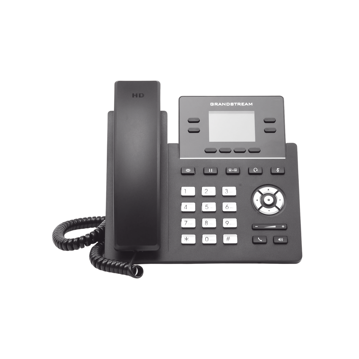 GRP-2612P - Teléfono IP Grado Operador, 4 líneas SIP, pantalla a color 2.4", PoE, codec Opus, IPV4/IPV6 con gestión en la nube GDMS