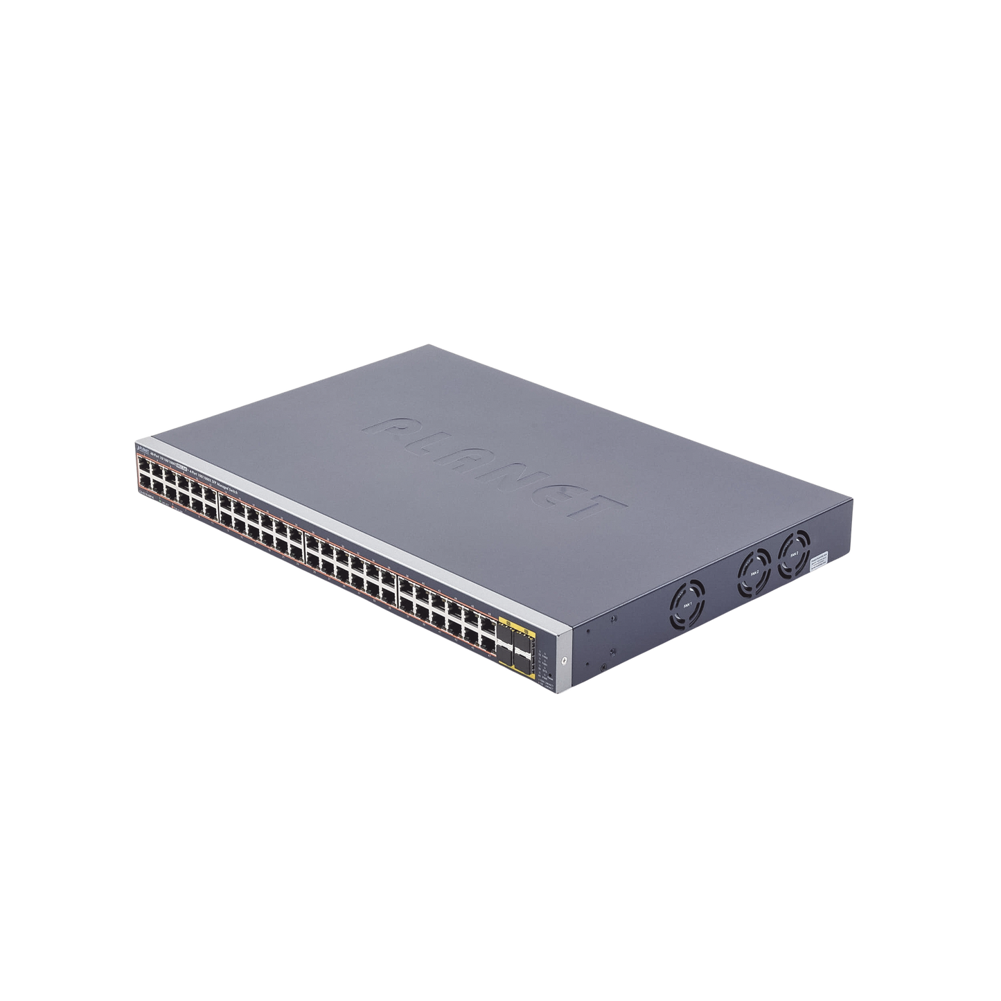 GS-4210-48P4S Switch Administrable de 48-Puertos 10/100/1000T 802.3at PoE + 4-Puertos 100/1000BASE-X SFP / 440W