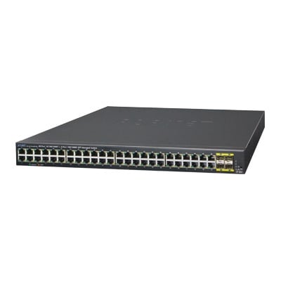 GS-4210-48T4S Switch Administrable Capa 2 de 48 Puertos Gigabit 10/100/1000T, 4 Puertos SFP 100/1000X