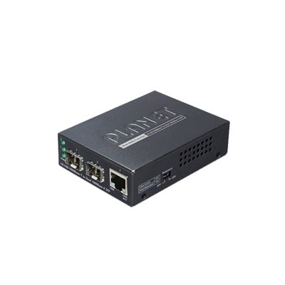 GT-1205A - Convertidor de Medios con Doble Puerto SFP 1000BASE-FX/SX/LX y Puerto Ethernet 1000Base-T