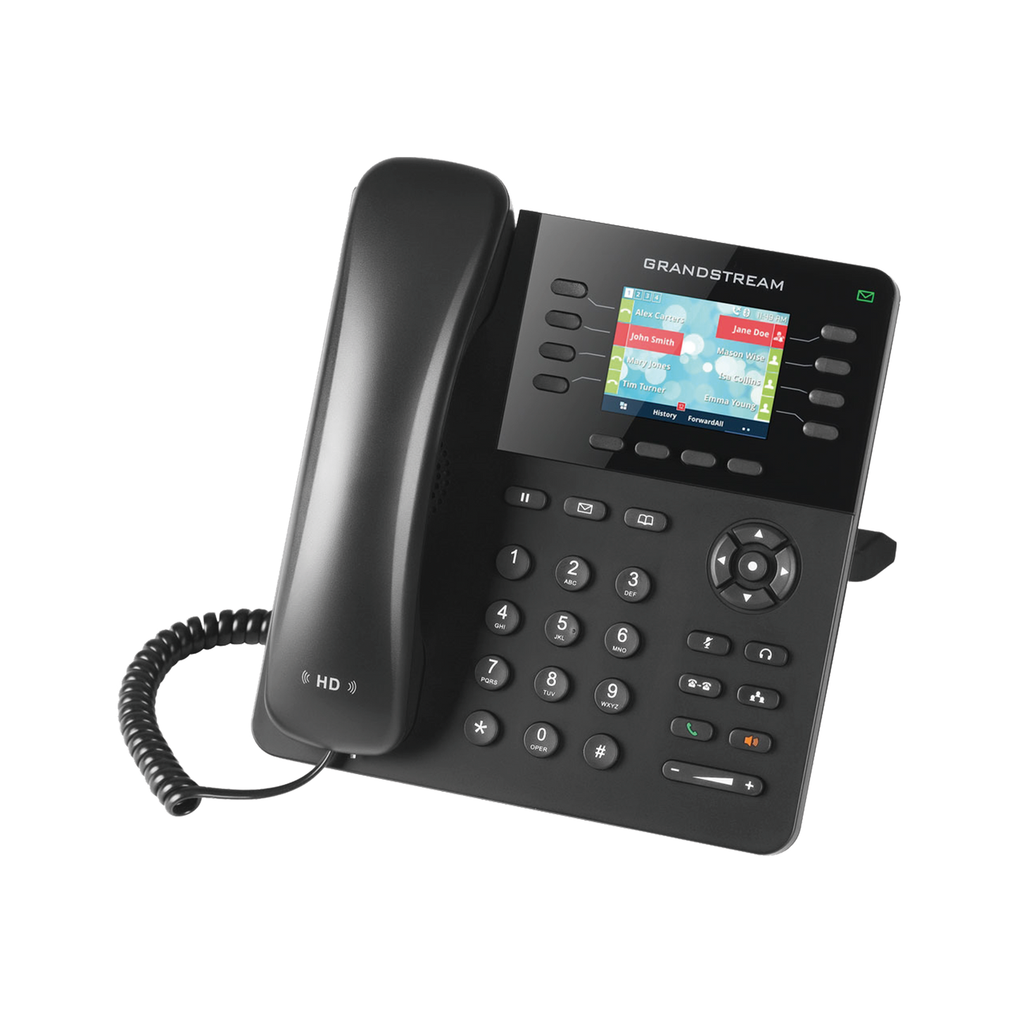 GXP-2135 Teléfono IP SMB PoE 8 Líneas 4 Teclas de Función y conferencia de 4 vías. PoE