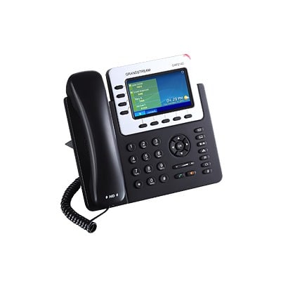 GXP-2140 Teléfono IP Empresarial para 4 líneas. Puede agregar hasta 160 BLF (teclas de marcación rápida) con cuatro GXP2200EXT