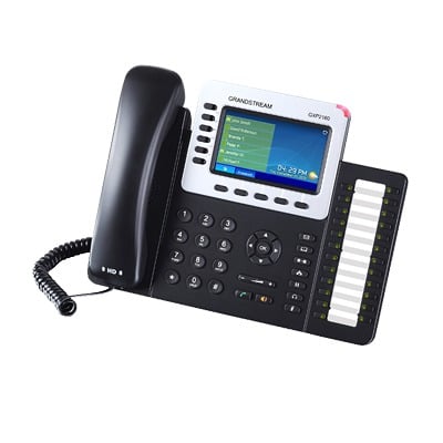 GXP-2160 Teléfono IP Empresarial de 6 Líneas con Pantalla a Color y Audio HD, PoE
