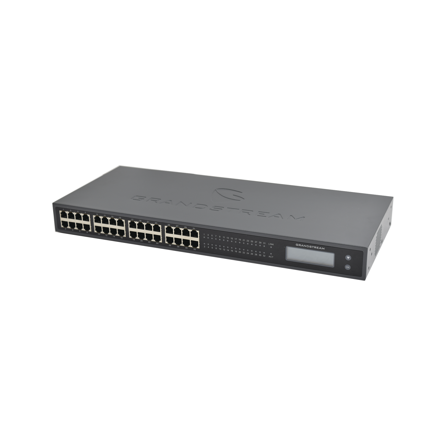 GXW4232V2 - Adaptador VoIP GrandStream de 32 FXS 2 puertos telco 50 pins p/montaje en rack