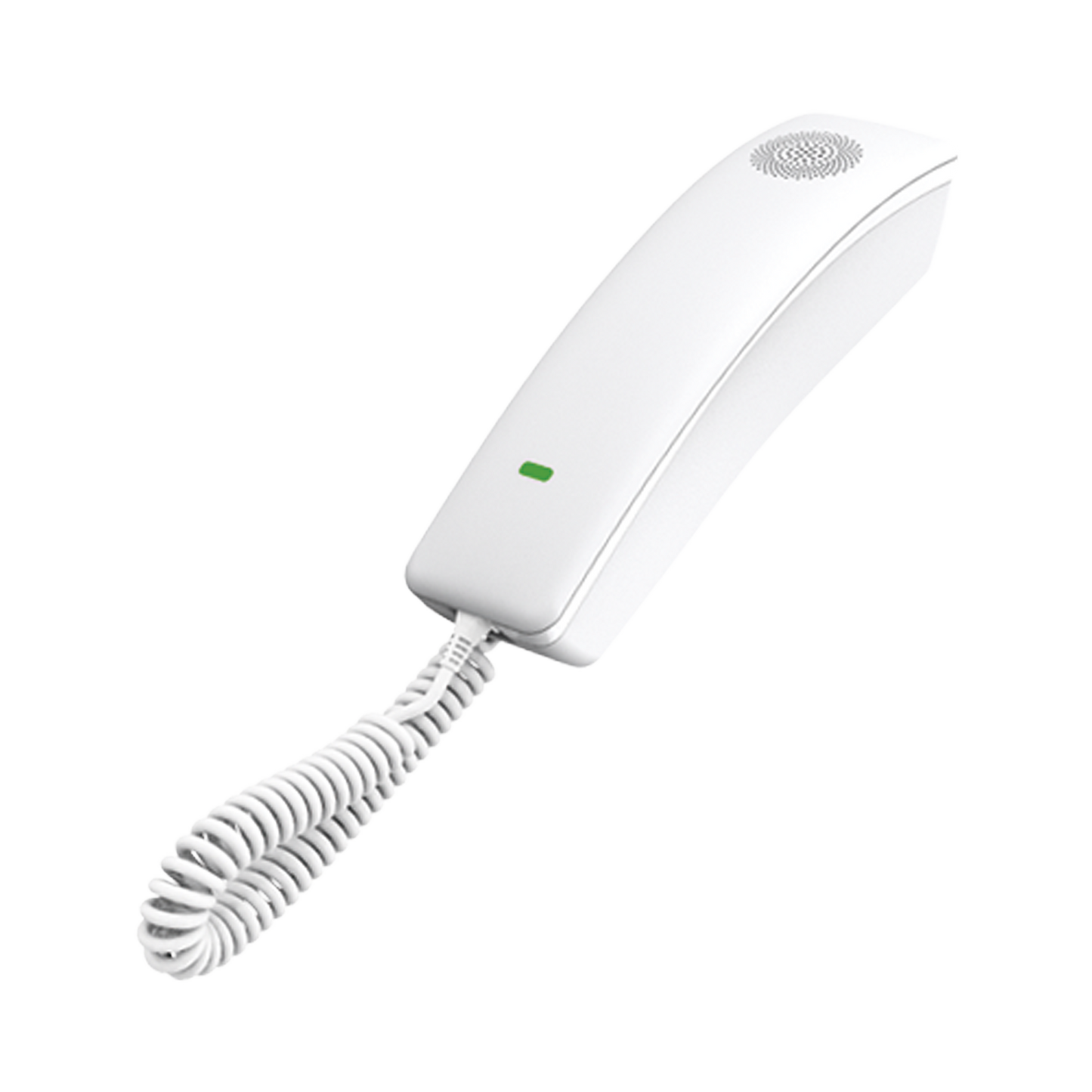 H2U-W - Teléfono IP profesional para Hotelería, montaje en pared, teclado numérico estándar, conferencia de 3 vías, Opus y PoE.