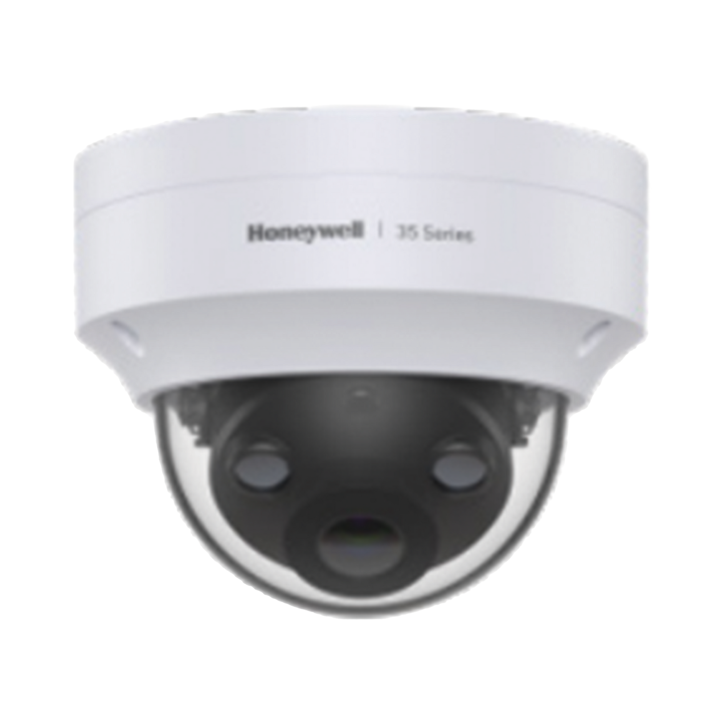 HC35W45R3 - Domo IP 5 Megapíxeles / Lente 2.8 mm / 40 mts IR / Ultra Baja Iluminación / NDAA / ONVIF / IP67 / IK10 / IA (Filtro de Humanos y Vehiculos) / Conteo de Personas / Merodeo / H.265 / PoE / Alarmas I/O / Serie 35 / Honeywell Security