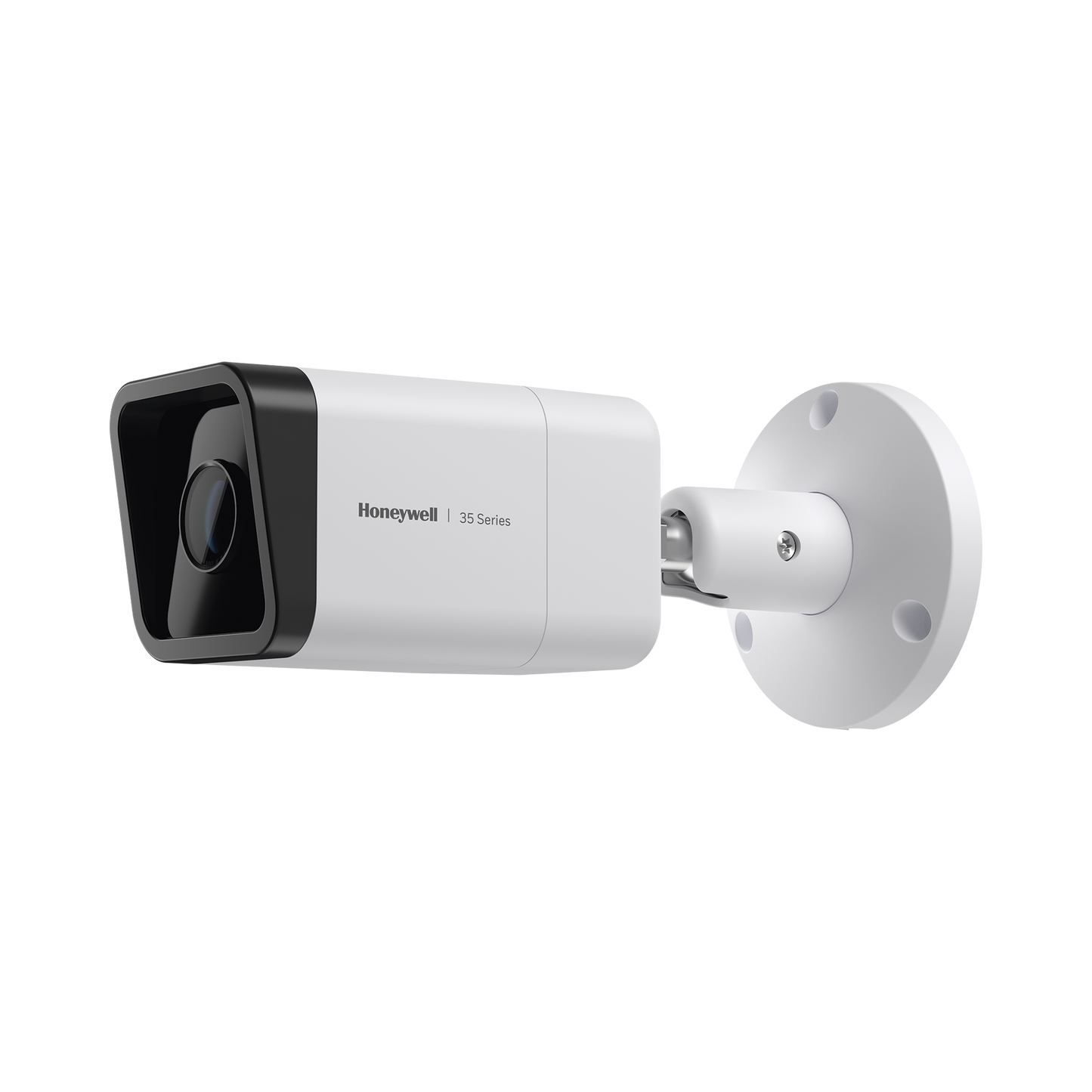 HC35WB5R2 - Bala IP 5 Megapixel / Lente Mot. 2.7 a 13.5 mm / 60 mts IR / Ultra Baja Iluminación / IP67 / H.265 / IA (Filtro de Humanos y Vehiculos) / Merodeo / Conteo de Personas / PoE / Audio y Alarmas I/O / ONVIF / NDAA / Serie 35 / Honeywell Security