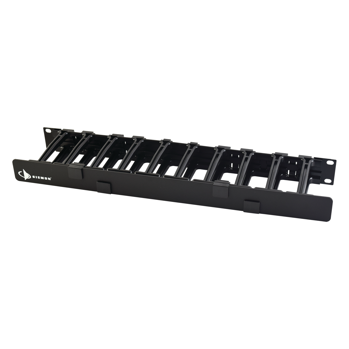 HCM-4-1U Organizador de Cable Horizontal RouteIT, Sencillo, Para Rack de 19in, 4in de profundidad, 1UR