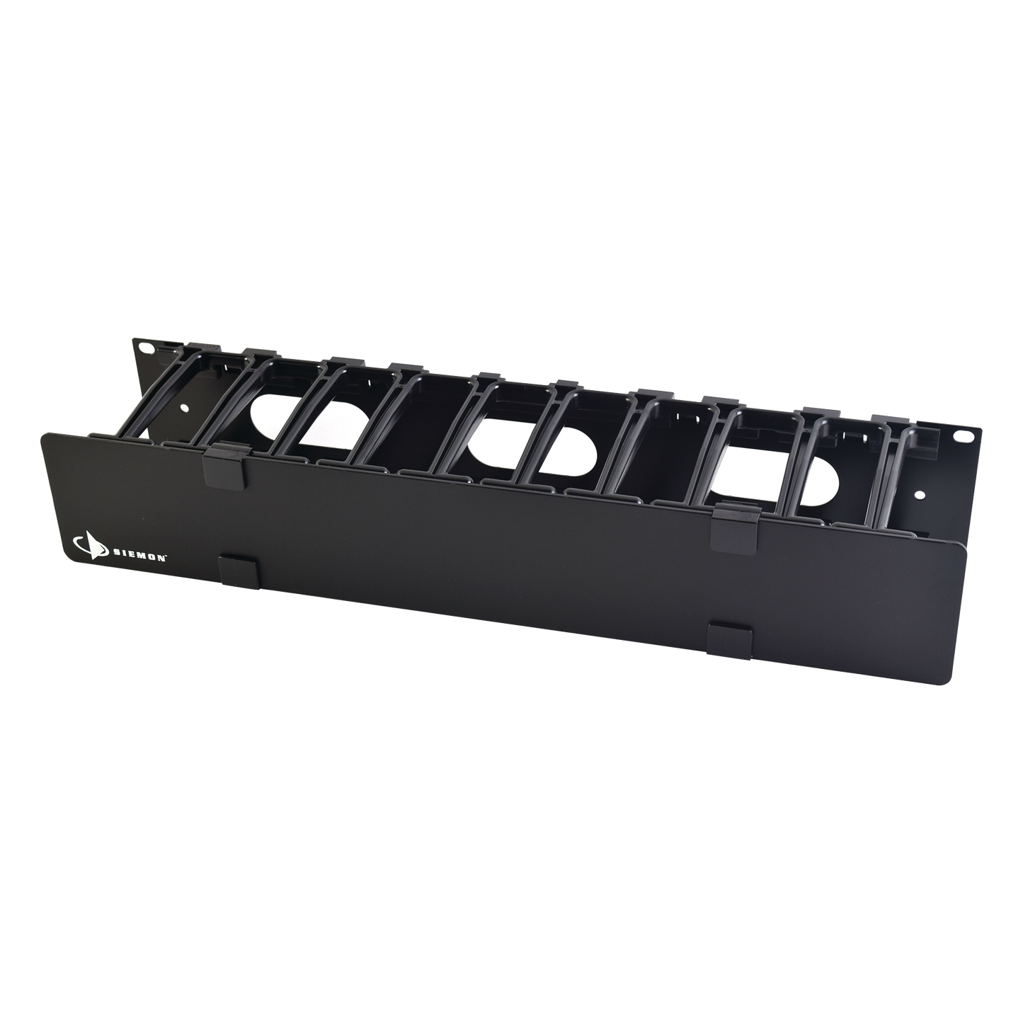 HCM-4-2U Organizador de Cable Horizontal RouteIT, Sencillo, Para Rack de 19in, 4in de profundidad, 2UR