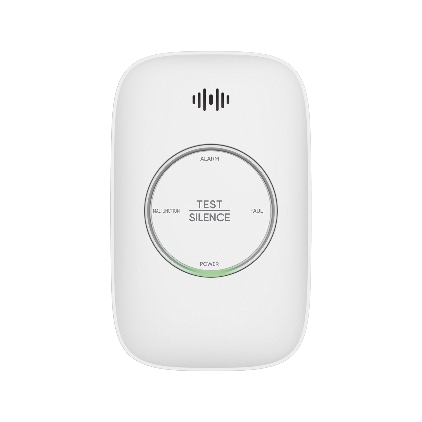 HF-GN110 (HikFire) Detector de Gas Natural Metano (CH4) / Alarma Temprana / Salida para cierre de Válvula y/o activación de Ventilador / Protección IP30 / Alarma de 70dB a 115dB a 1 metro de distancia