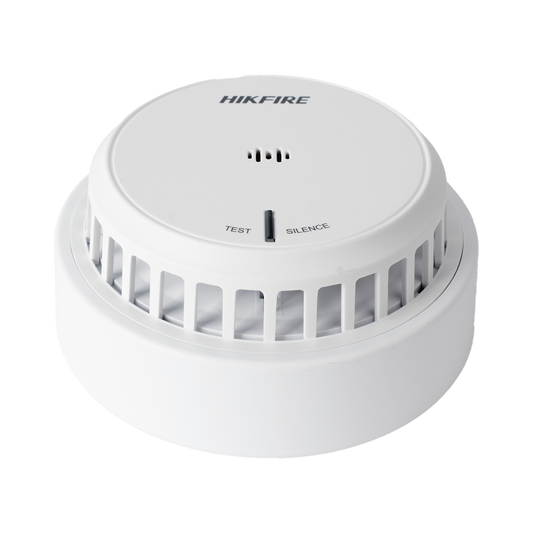 HF-S2E (HikFire) Detector de Humo Óptico Hikvision / Tecnología Avanzada de Detección de Incendios / Alarma Temprana y Fiabilidad Certificada