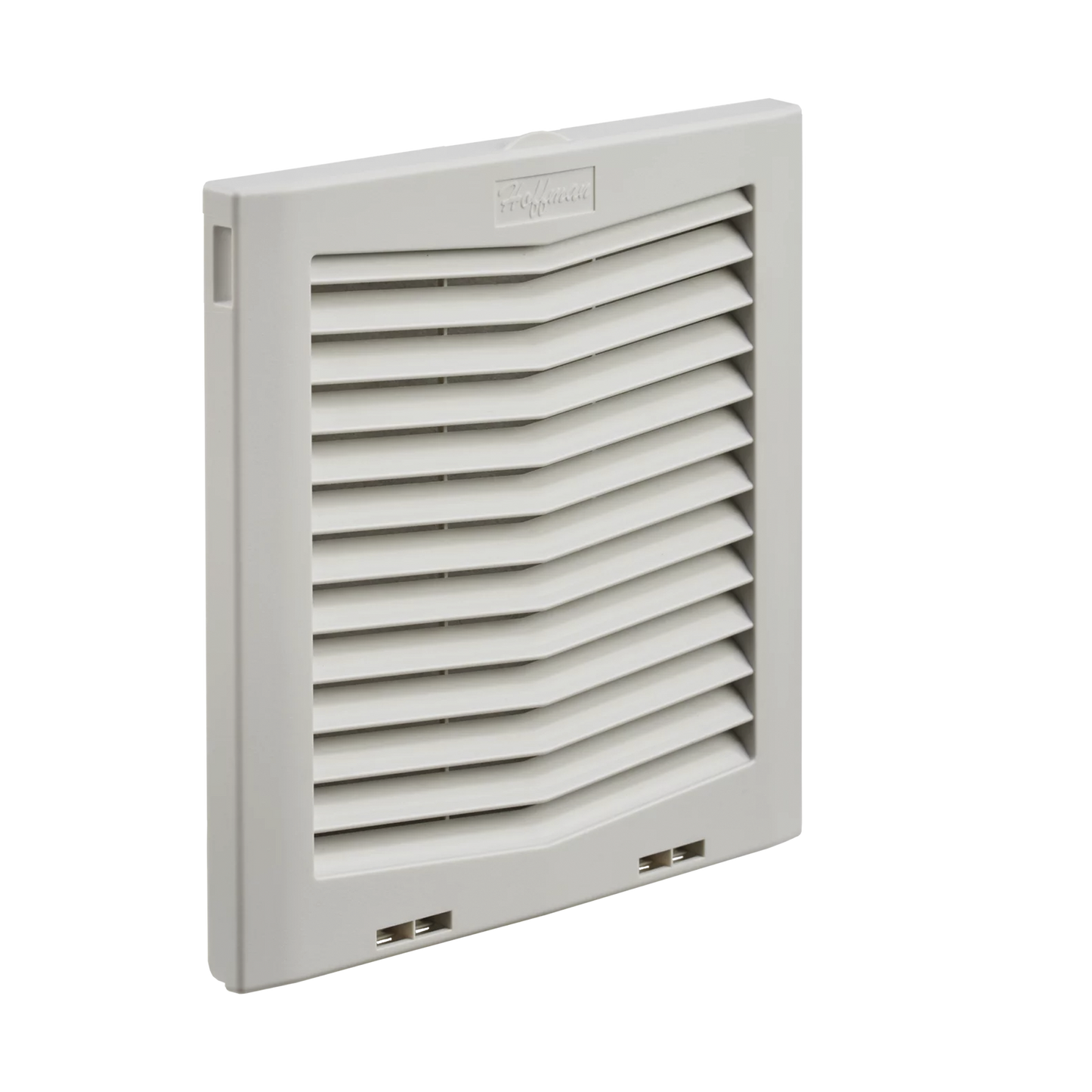 HG1000404 - Rejilla de Escape Para Ventilador con Filtro HG, Protección IP54, Compatible con Ventiladores HF10 de 10 in, De Plástico, Color Gris Claro