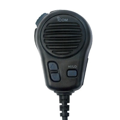 HM-126B - Micrófono Bocina para Radio IC-M504 / Color Negro / Compatibilidad Icom / Comunicación Marina