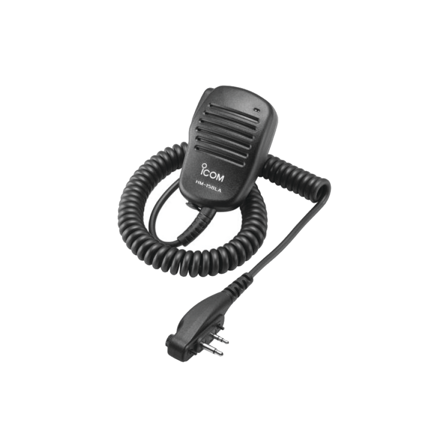 HM-158LA - Micrófono de solapa con clip giratorio para IC-F3003, F3013, F1000, F3031, F3103D, F3210, F3230D, F1000D