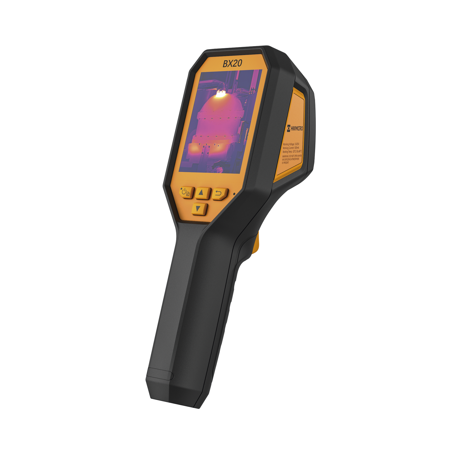 HM-TP52N-3AQF-BX20 - BX20 - Cámara Termográfica Portátil Antiexplosión (ATEX/IECEx) / Resolución IR 256 x 192 / Rango de -20°C a 550°C / Pantalla LCD 3.2" / Cámara Visual 2MP / Memoria 16GB