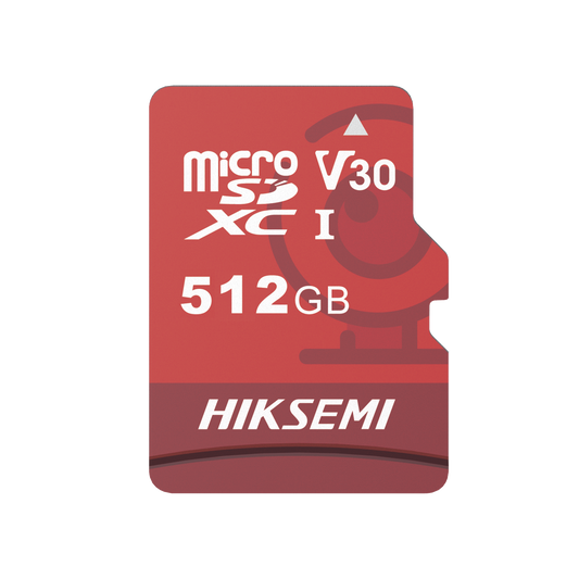 HS-TF-E1/512G Memoria MicroSD / Clase 10 de 512 GB / Especializada Para Videovigilancia (Uso 24/7) / Compatibles con cámaras HIKVISION y Otras Marcas / 95 MB/s Lectura / 60 MB/s Escritura