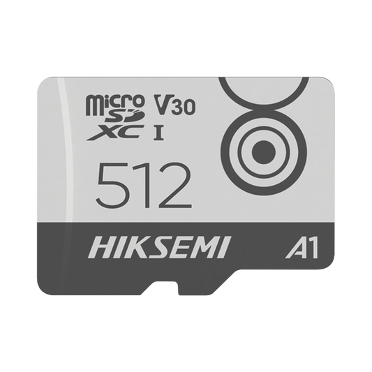 HS-TF-M1/512G Memoria MicroSD / Clase 10 de 512 GB / Especializada Para Videovigilancia Movil (Uso 24/7) / Soporta Altas Temperaturas / 95 MB/s Lectura / 55 MB/s Escritura