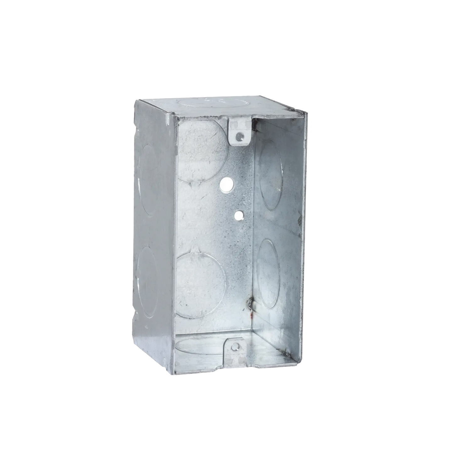 HUB-674 - Caja (Chalupa) 4x2"/ Profundidad 2-1/8"/ 8 Entradas de 3/4"/Soldada