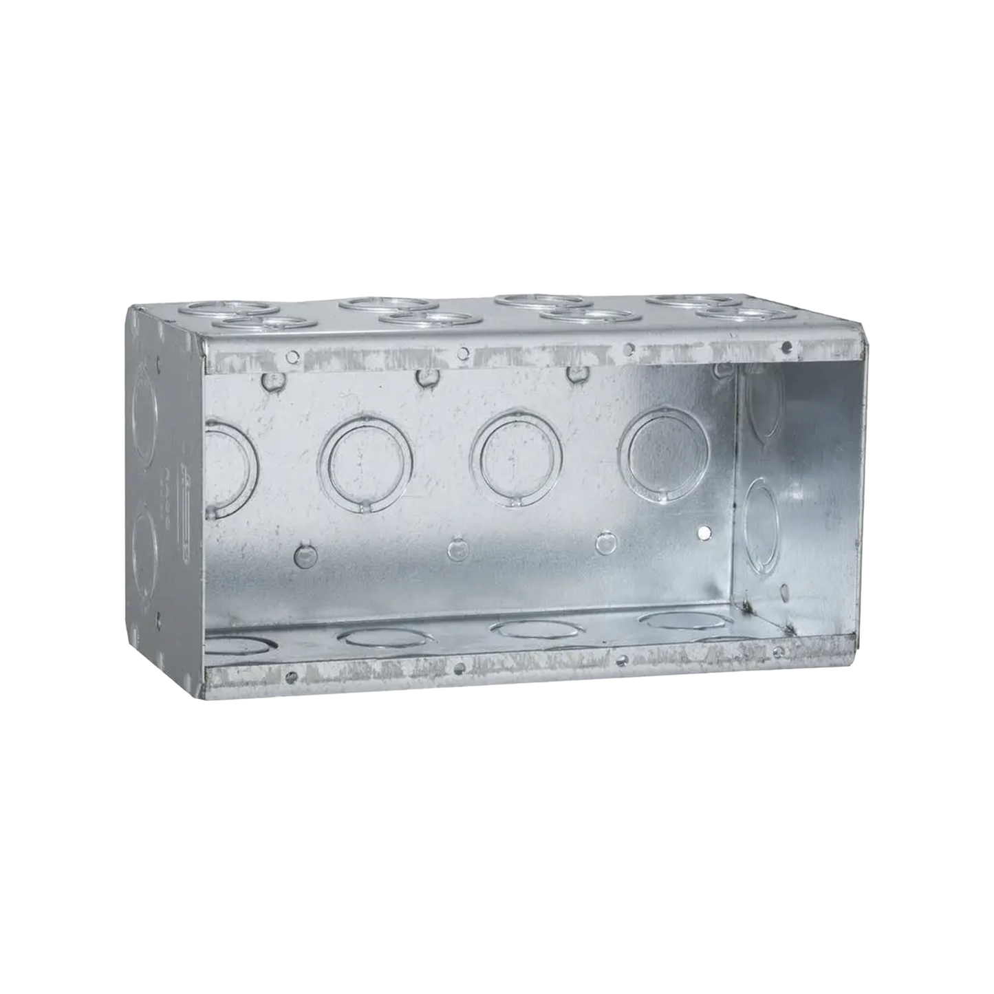 HUB-698 - Caja Multigang de 4 Gangs/ Profundidad de 3-1/2 Pulgadas (8.89 cm)/ 24 Entradas de 1/2 - 3/4 Pulgadas (1.27 - 1.91 cm)