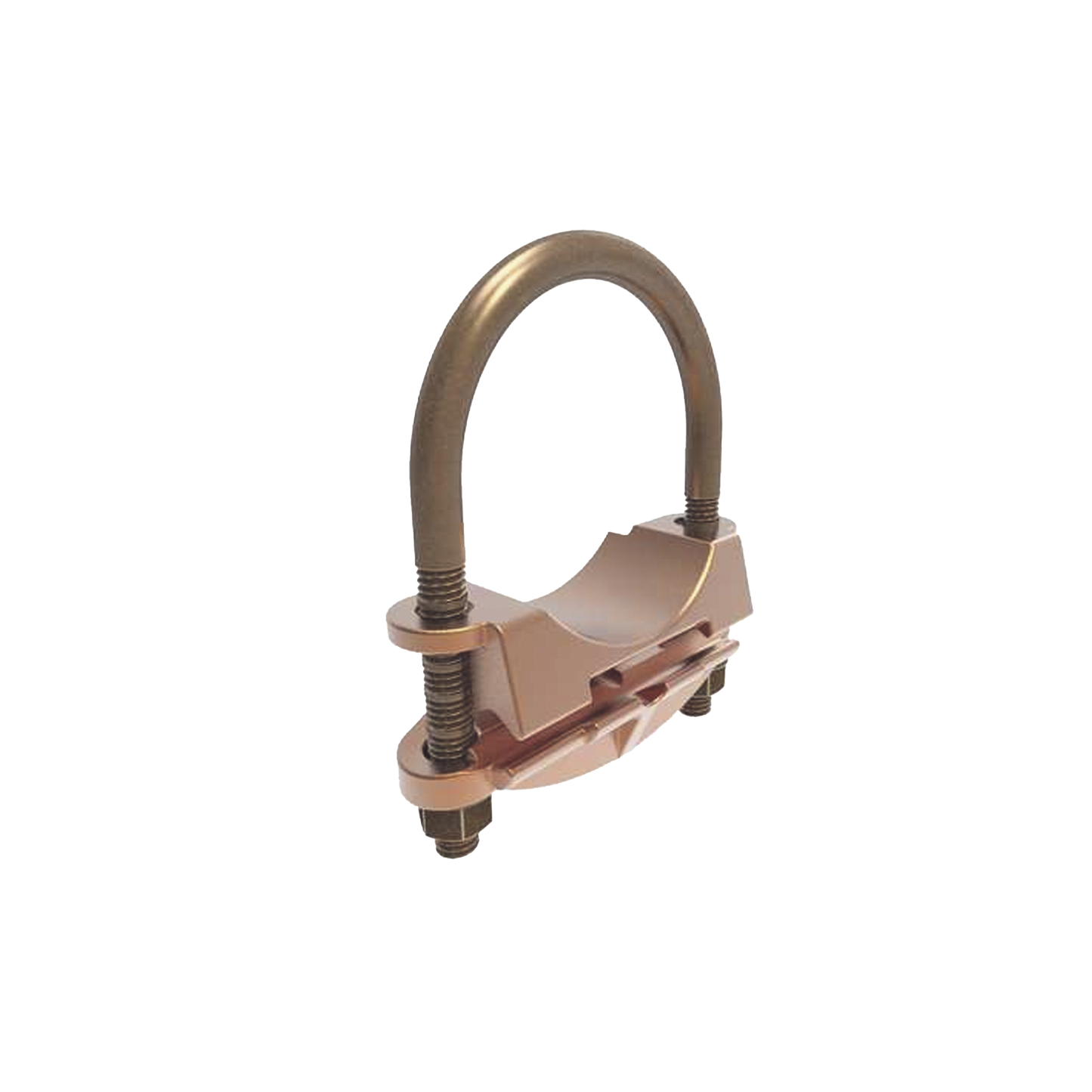 HUB-GAR-1626 - Conector Mecánico para Cable Calibre 4 a 2/0 AWG / Paralelo o 90° Grados a Tubo de 1 1/4" o Varilla de 1 3/8" - 1 1/2".