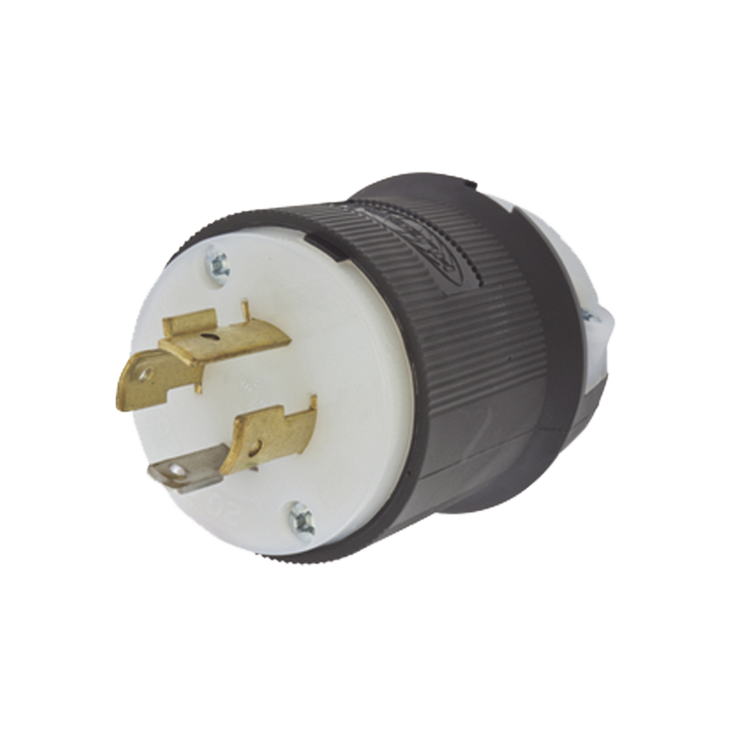 HUB-HBL-2411 - Clavija con Bloqueo de Media Vuelta Industrial 20 A 125/250 V CA / 3 Polos 4 Hilos / Nema L14-20P.