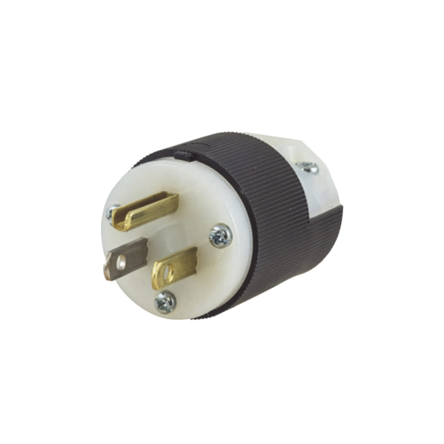 HUB-HBL-5266-C - Clavija Entrada Recta/ 15A 125V/ 2 Polos 3 Hilos/ Nema 5-15P/ Grado Industrial- Comercial.