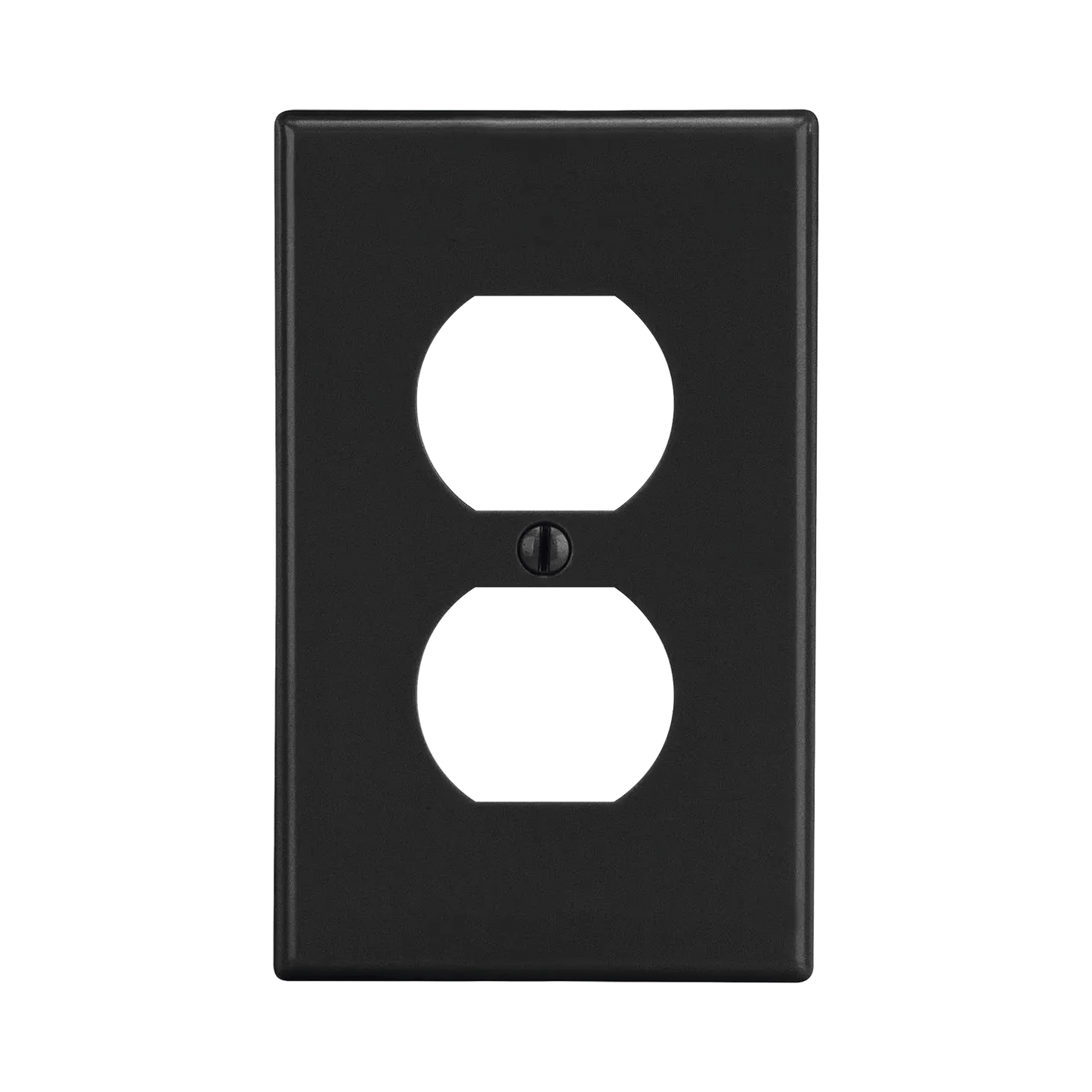 HUB-P8BK - Tapa para Contacto Dúplex Color Negro.