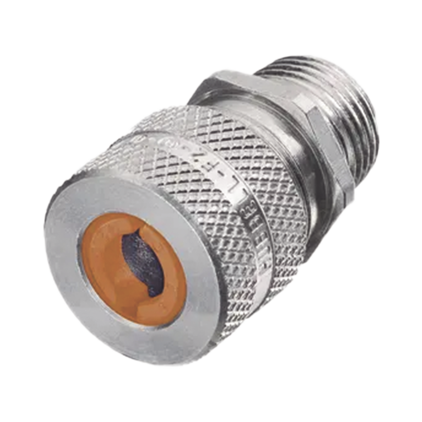 HUB-SHC-1030 - Conector de cable, de aluminio macho recto, .13 - .19" (3.2 - 4.7 mm), 3/4".
