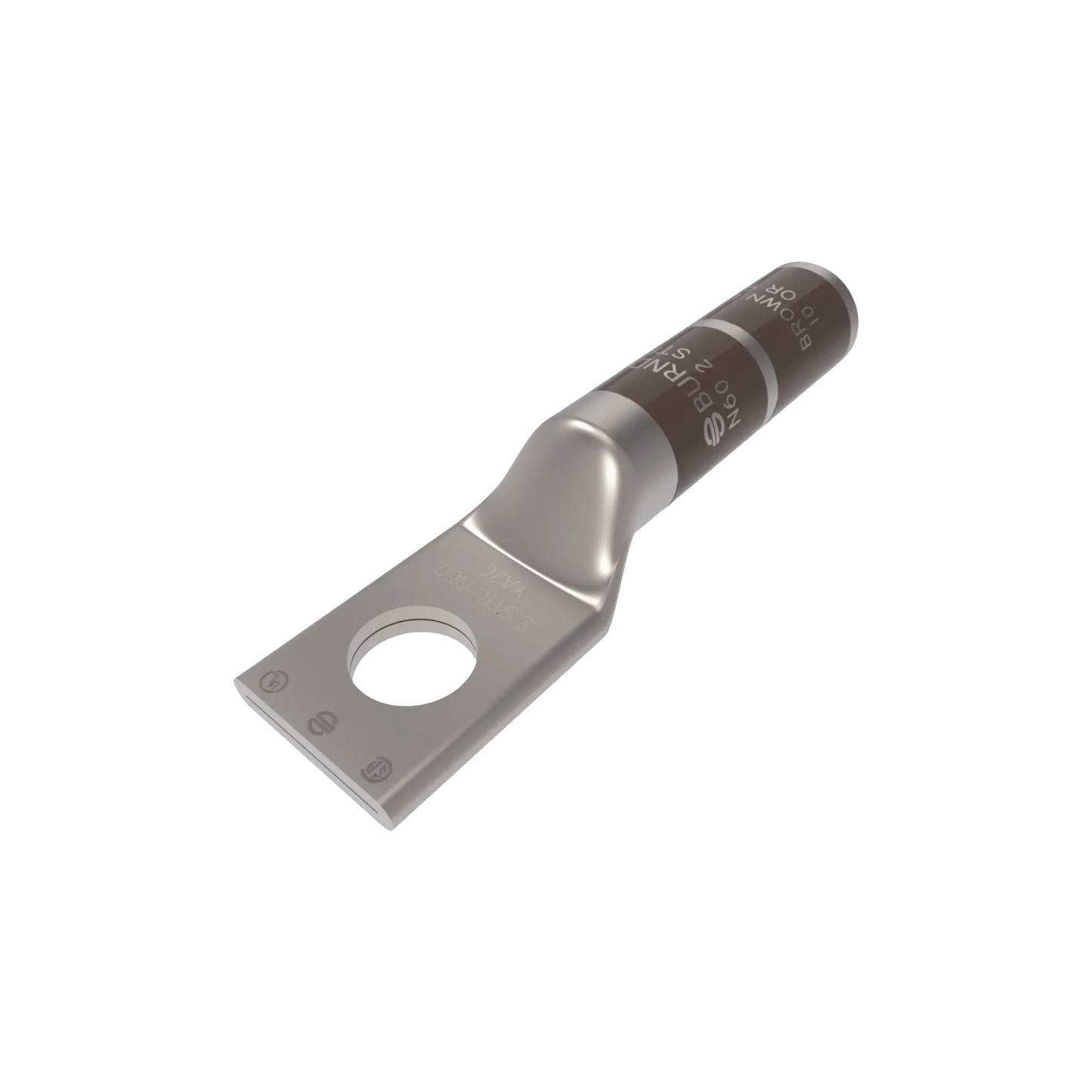 HUB-YA2-C - Zapata Terminal de Cañón Largo para Tornillo 5/16" y Calibre 2 AWG.