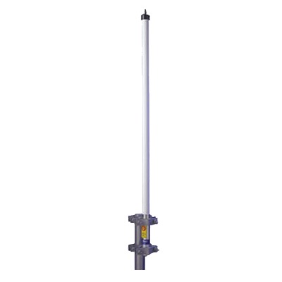 HX10-40630 - Antena base UHF 406-430 MHz, Fibra de Vidrio, 10 dB de Ganancia, Serie HX para Climas Extremos