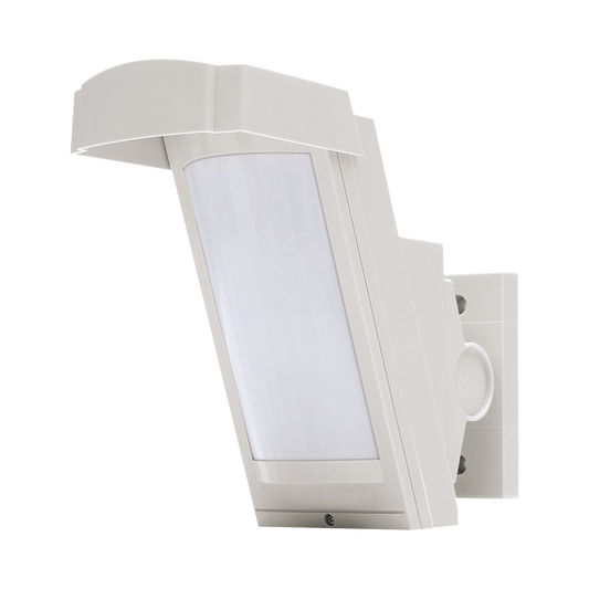 HX-40 Detector de Movimiento / 100% Exterior /  Cableado / Hasta 12 metros a 85° de cobertura/ Instalación a 3 metros / Compatible con cualquier panel de alarma