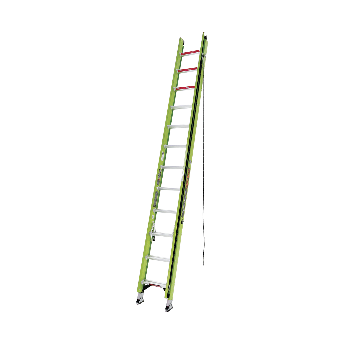 HYPERLITE-24-IA - Escalera de Extensión de Aluminio + Fibra de Vidrio Hasta 7.31 m. !La Más Liviana del Mundo! (No. Parte: 18724)