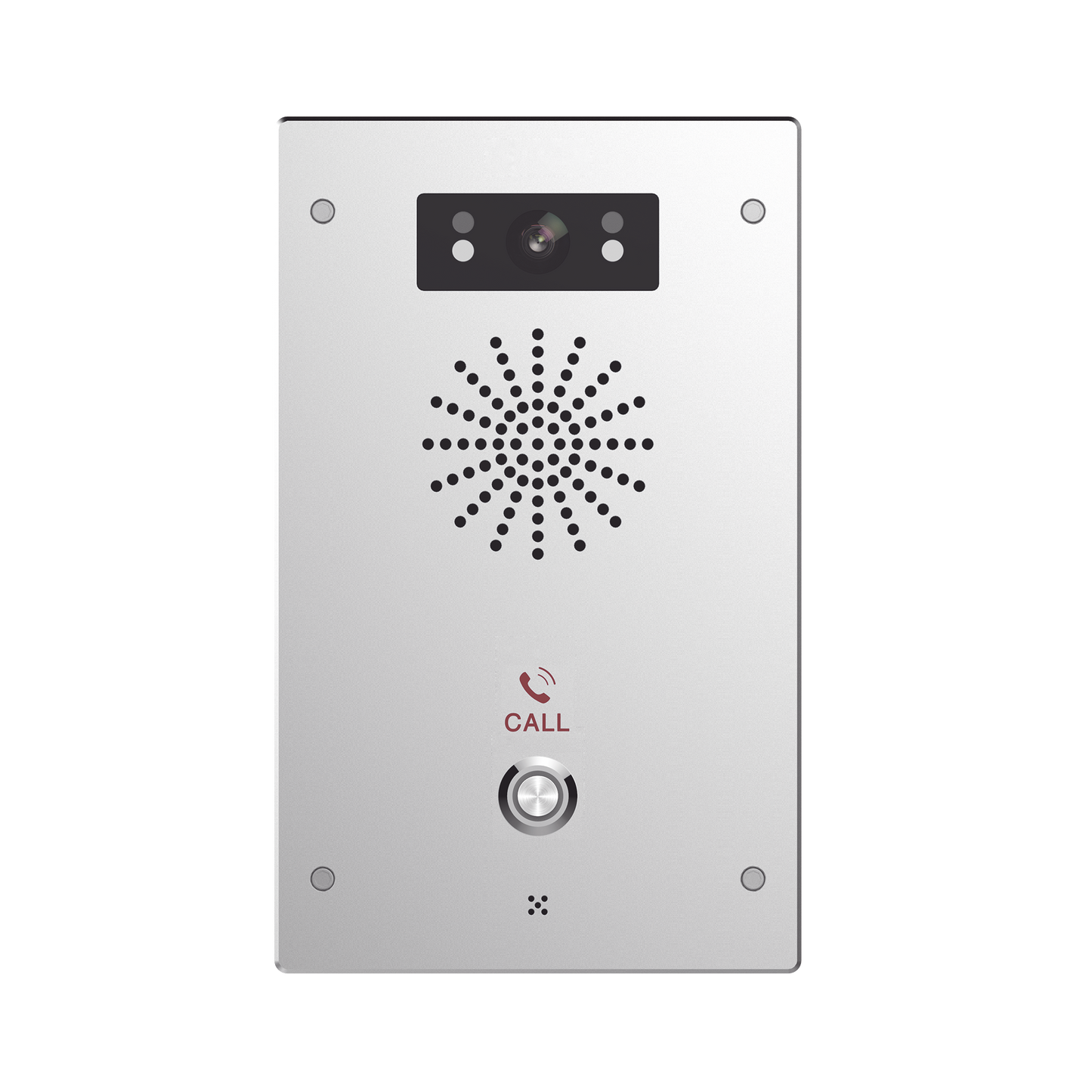 I16SV - Video Intercomunicador IP, 2 líneas SIP, 2 relevadores con botón para llamada, Onvif, anti-vandálico, PoE, IP65 e IK10, PoE