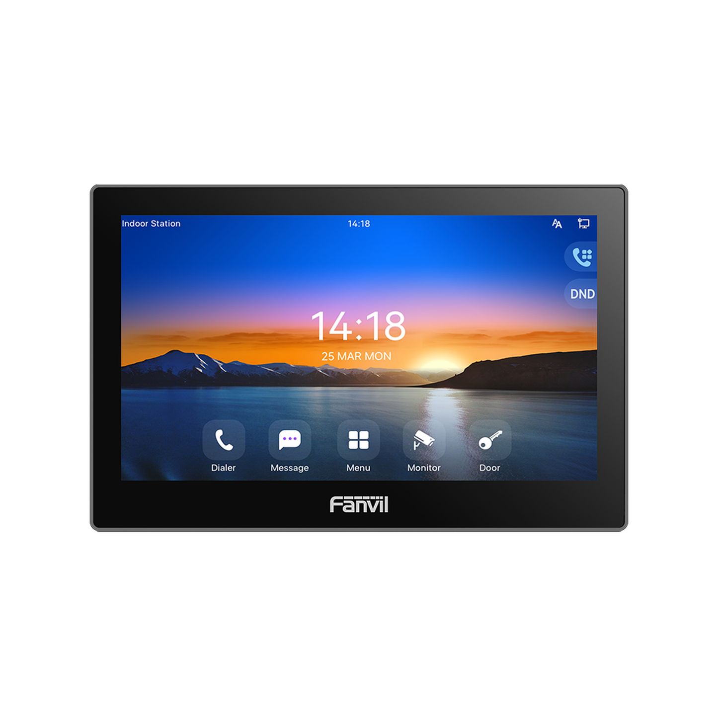 I504W - Monitor Audio/Video IP/SIP para interior, Wi-Fi, pantalla táctil de 7", Apertura remota