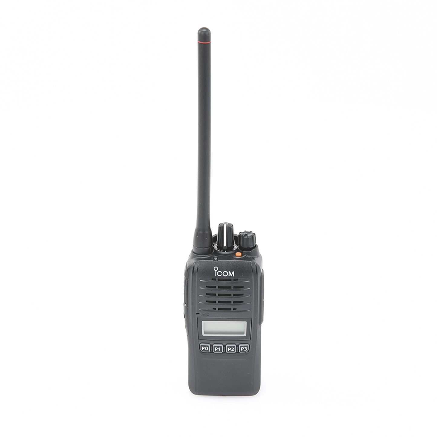 IC-F1100DSE - Radio Digital NXDN en la banda de VHF, rango de frecuencia 136-174MHz, sumergible IP67, analógico y digital, opera en sistemas trunking y convencional, 5W de potencia.