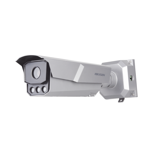 IDS-TCM403-BI(G)/POE/0832 Bala IP 4 Megapixel / ANPR / Reconocimiento y Captura de Placas Vehiculares para Trafico de Alta Velocidad / DARKFIGHTER / WDR 140 dB / IP67 / IK10 / Lente Mot. 8 a 32 mm / 40 mts IR / MicroSD