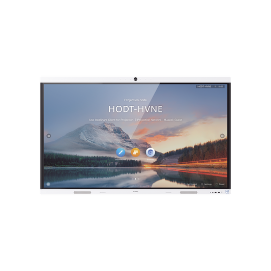 IHB2-75PU HUAWEI IdeaHub B2, Pantalla interactiva para Colaboración Inteligente, 75, 4K UHD, Android 9, Wi-Fi, blanco Jade.