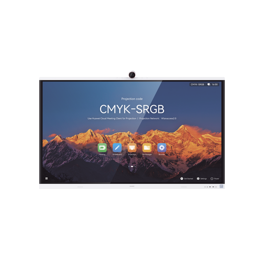 IHS275SA HUAWEI IdeaHub S2, Pantalla interactiva para Colaboración Inteligente, 75, 4K UHD, Harmony OS, Wi-Fi 6, Cámara inteligente, Funcionalidad BYOM.