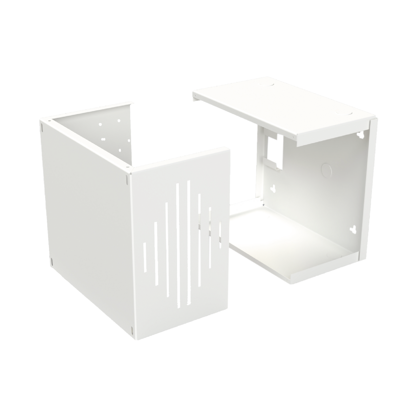 IMP-30-V3 Gabinete para Resguardo de Sirena de 30 W (SF581A o SF581L No incluida), Preparación para Tamper (No incluido).