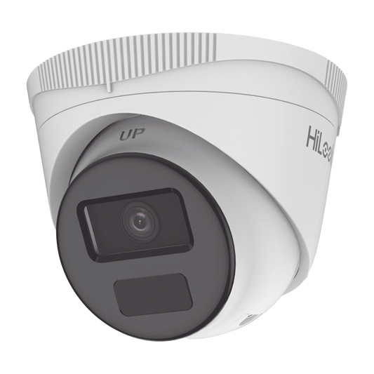 IPC-T241H-C HiLook Series / Turret IP 4 Megapixel / 20 mts IR / Exterior IP67 / PoE / Lente 2.8 mm / WDR 120 dB / ONVIF