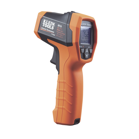 IR-10K Termómetro Infrarrojo de Doble Láser  20:1. (-40° a 650° C).