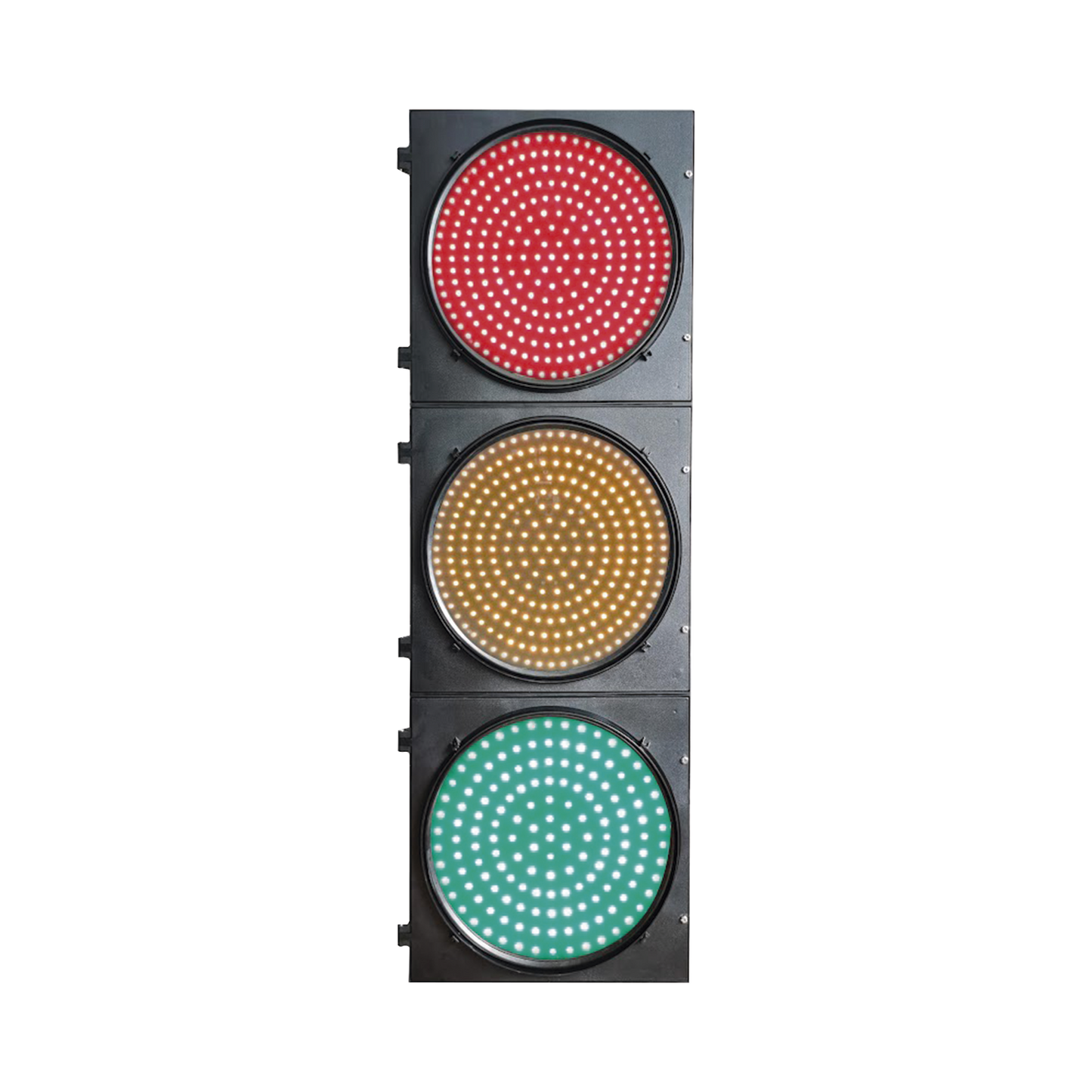 JD400-3-301SS-1 Semáforo LED / Diámetro 400 mm / Rojo, Amarillo y Verde / Alta Intensidad