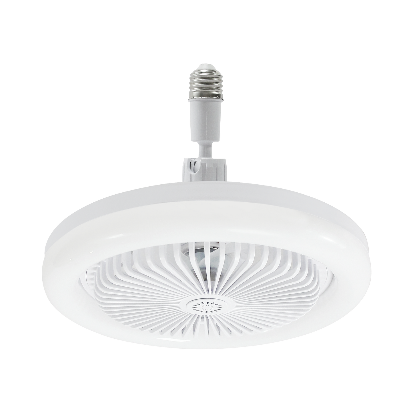 JLV-0112 - Ventilador de Techo con Luminario LED de 110 V CA 50/60 Hz / 40 W / 3 Tonos de Luz (6500 - 4 000 - 2 700 K) / Diámetro 250 mm / 3 Velocidades / Dimeable.