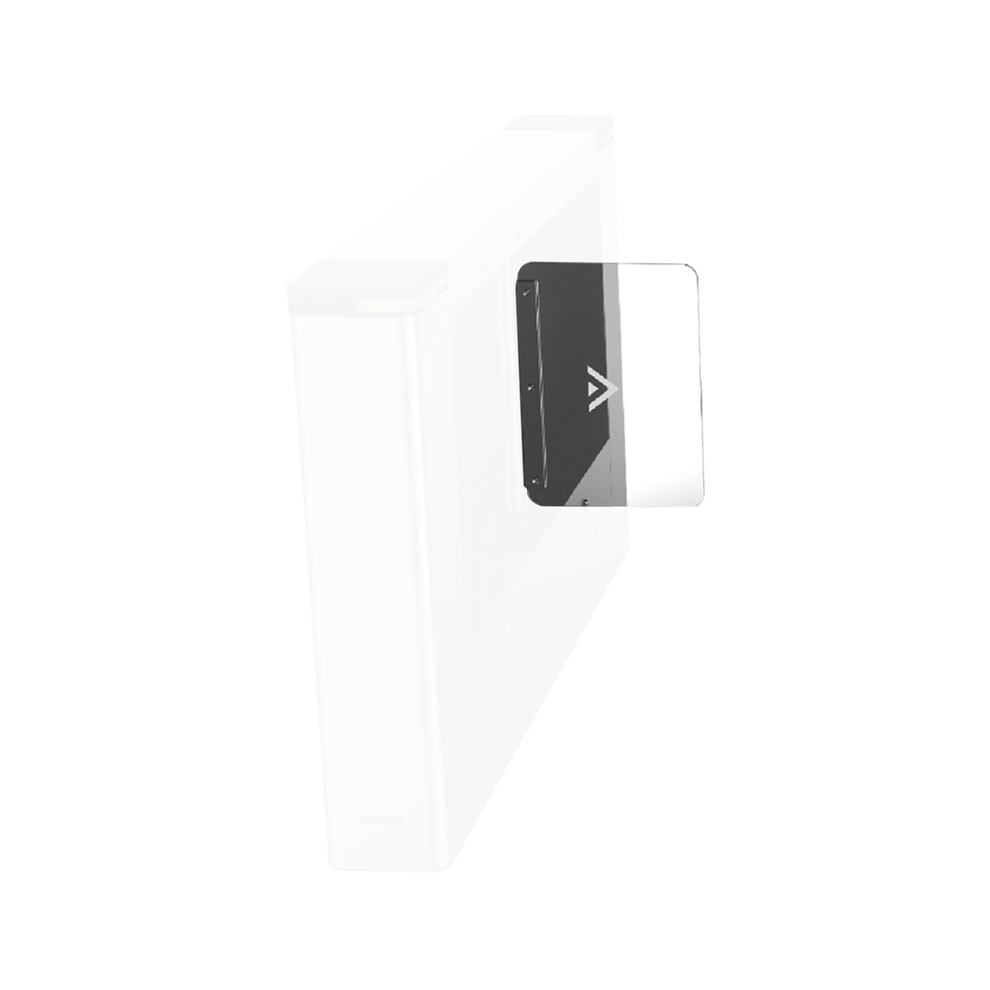 K3B601-DP900 Aleta de Acrílico para formar carriles de 90 cms en torniquetes Hikvision Series DS-K3B501 y DS-K3B601