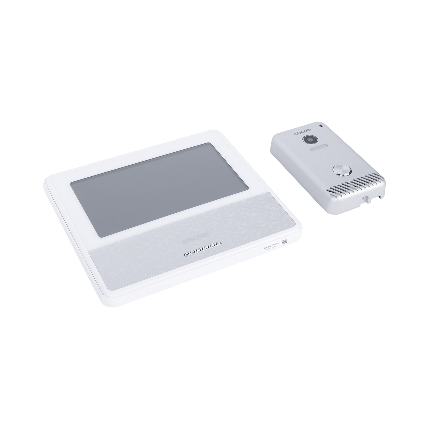 KCV-S701IP2WW - KIT DE VIDEOPORTERO IP COLOR BLANCO / Apertura con app / Súper elegante / Monitor WIFI / Alimentación 110vca